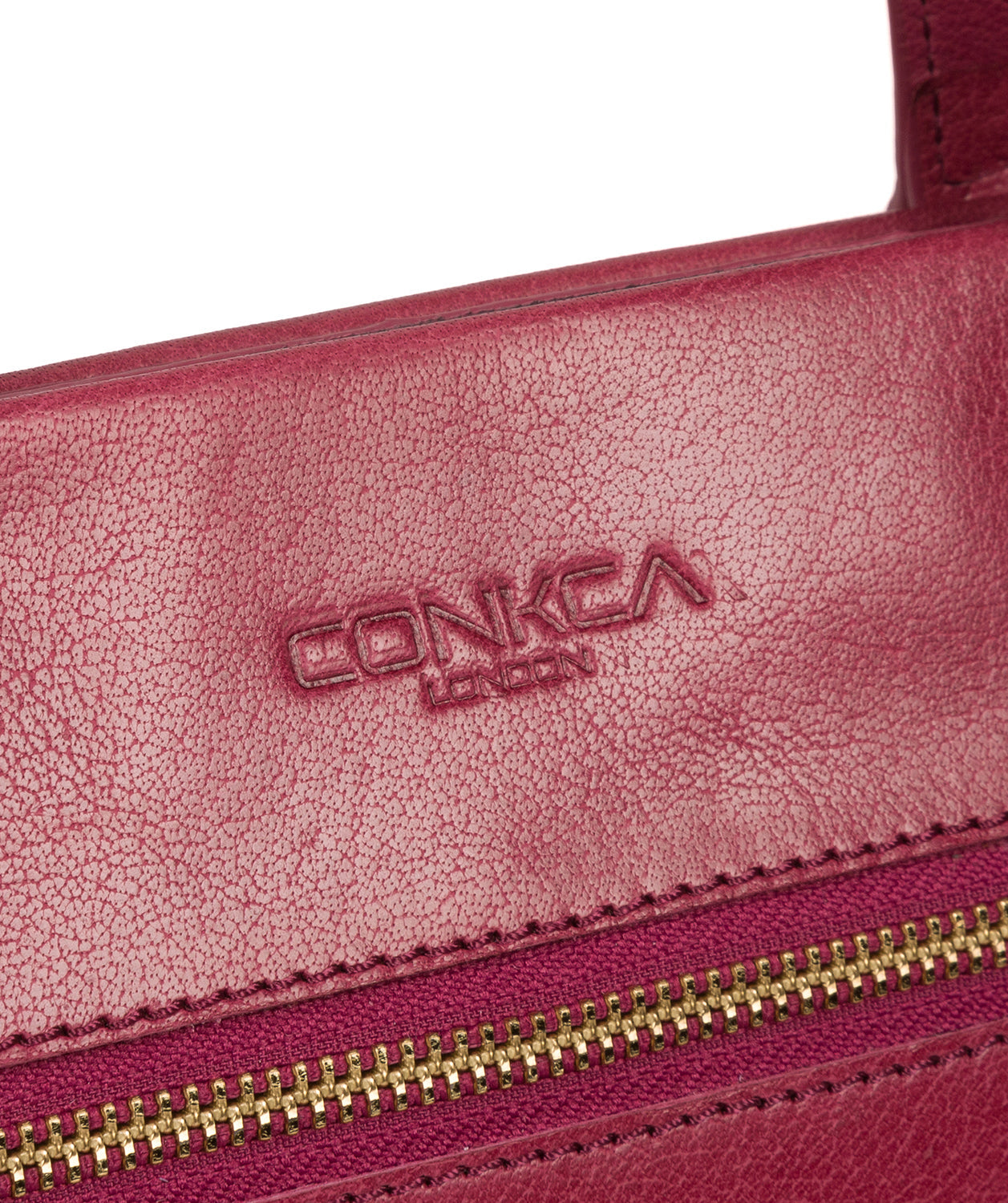 'Alice' Orchid Leather Handbag image 7