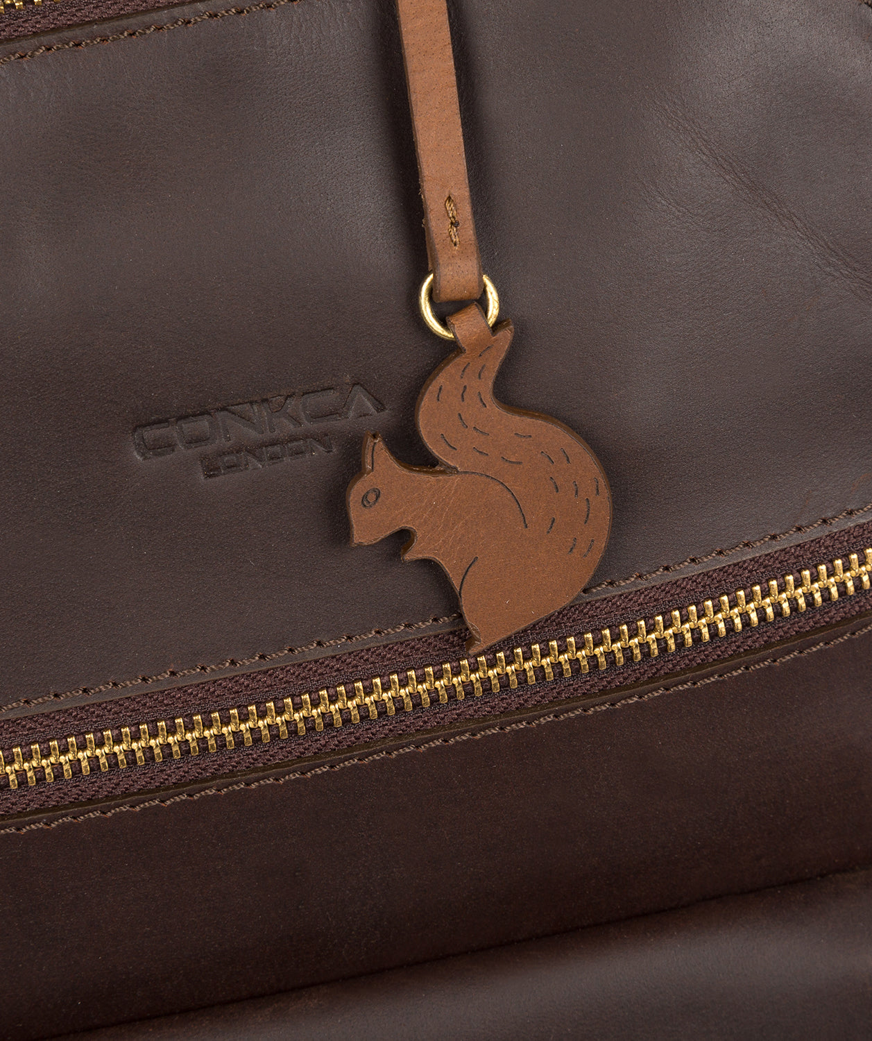 'Grove' Vintage Brown Handcrafted Leather Small Backpack