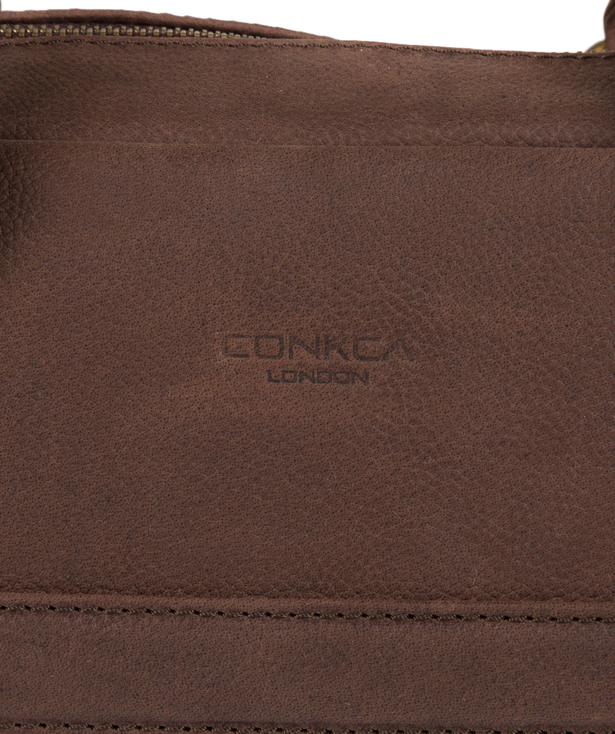 'Grafton' Vintage Brown Leather Workbag