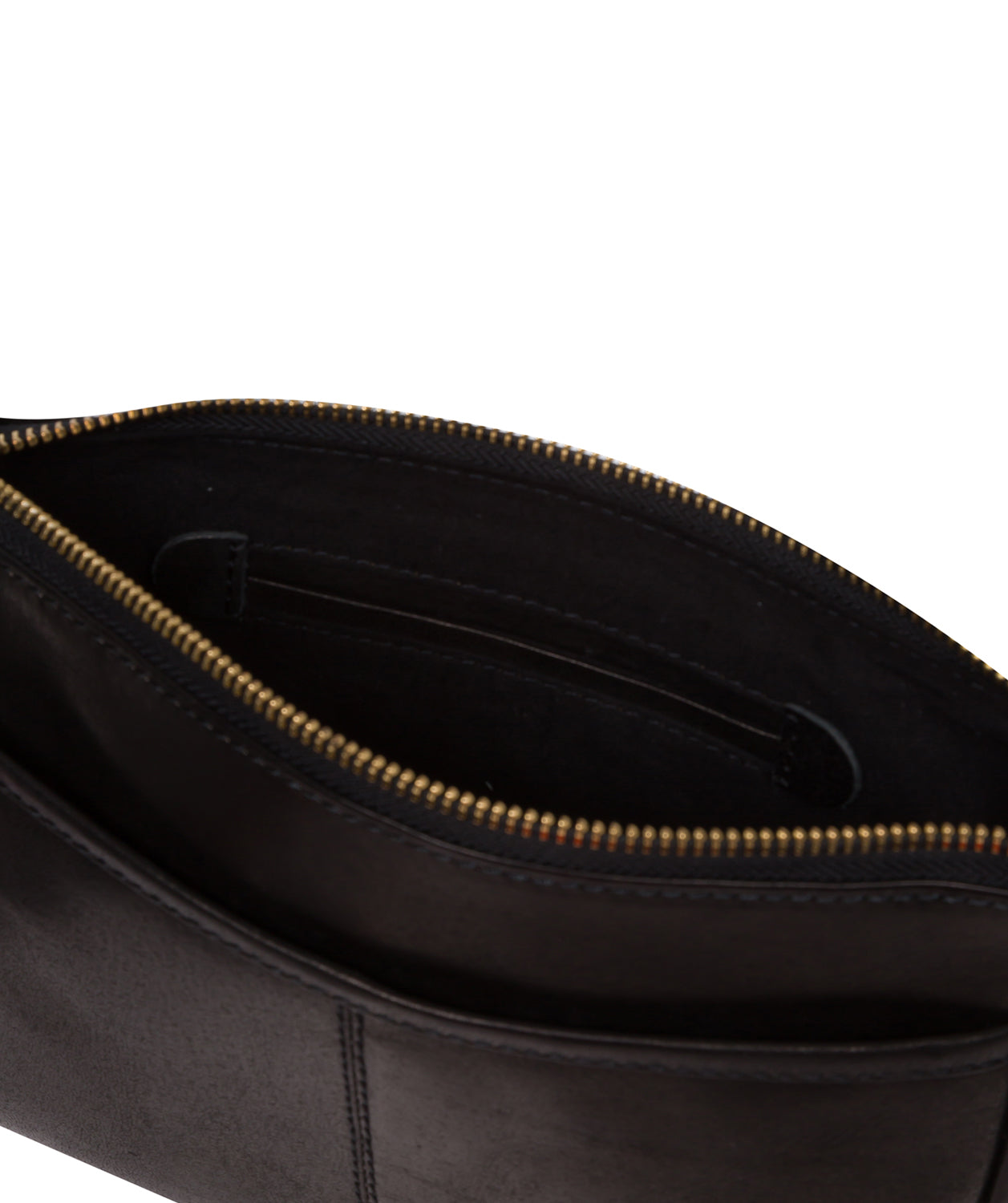 'Sonnet' Black Leather Cross Body Bag