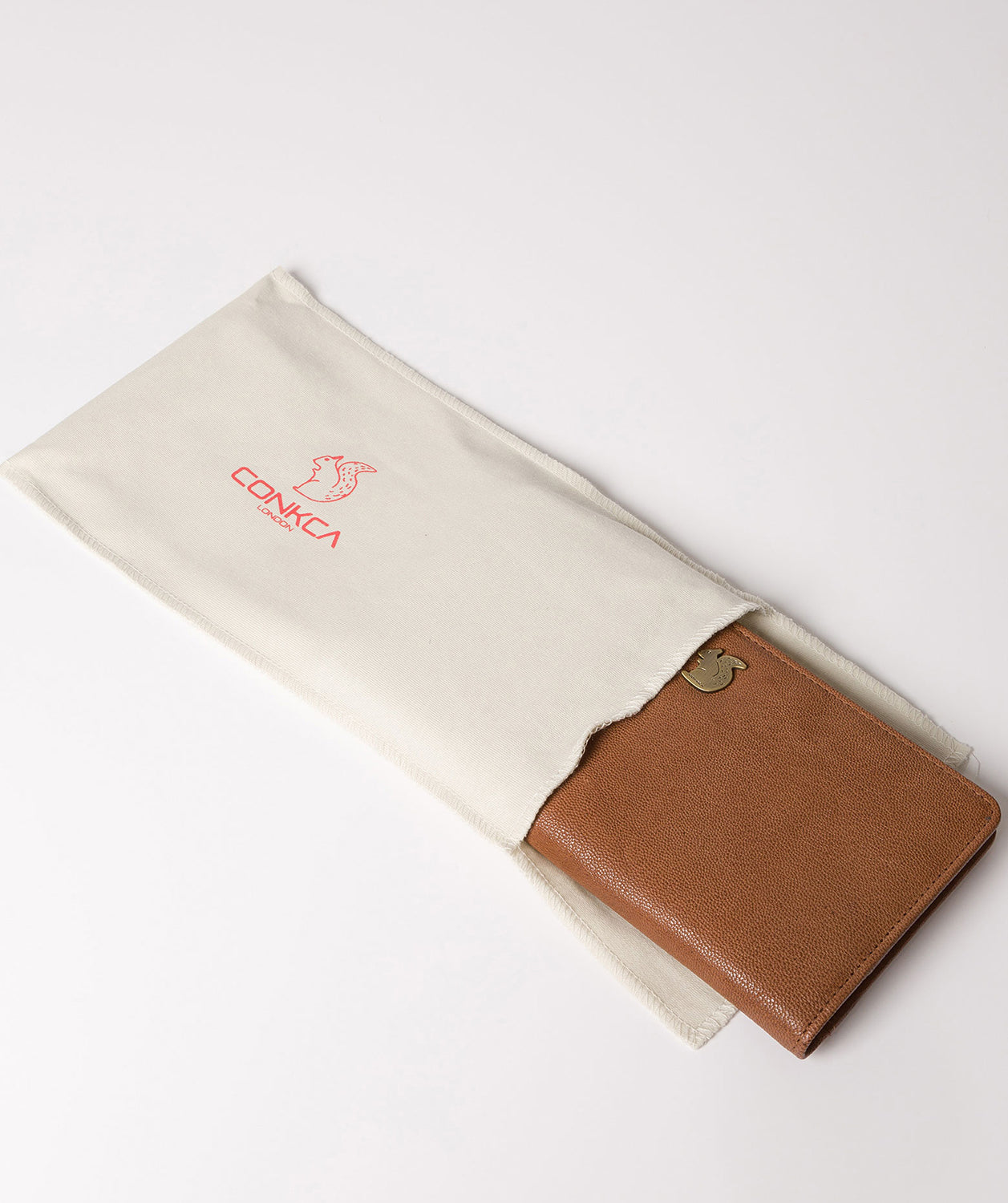 'Kittie' Tan Leather Purse image 5