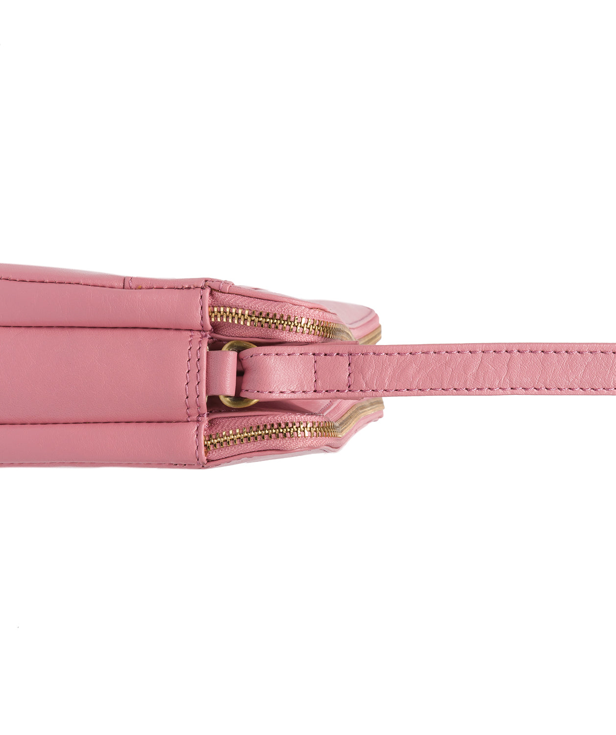 Conkca London Originals Collection Bags: 'Drew' Blush Leather Cross Body Bag