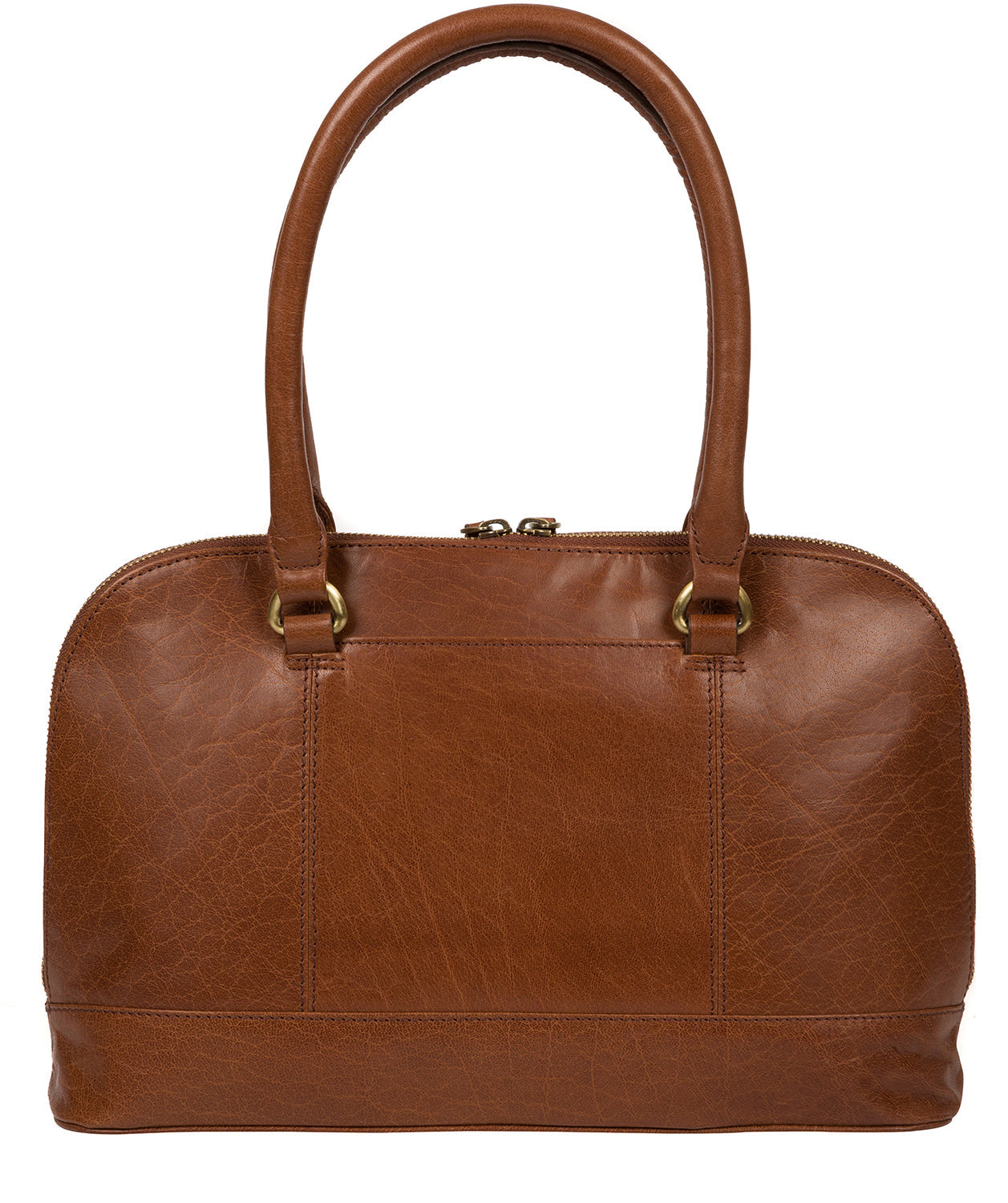 'Bailey' Conker Brown Leather Handbag image 6