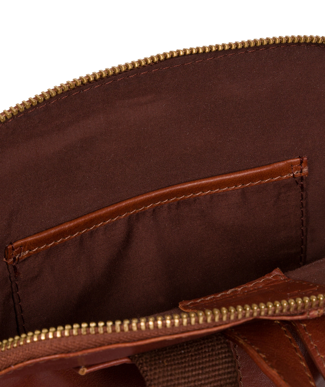 'Grove' Cognac Leather Backpack