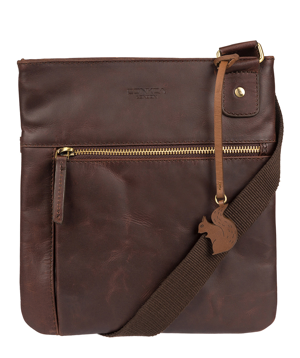 'Abbie' Vintage Brown Handcrafted Leather Bag
