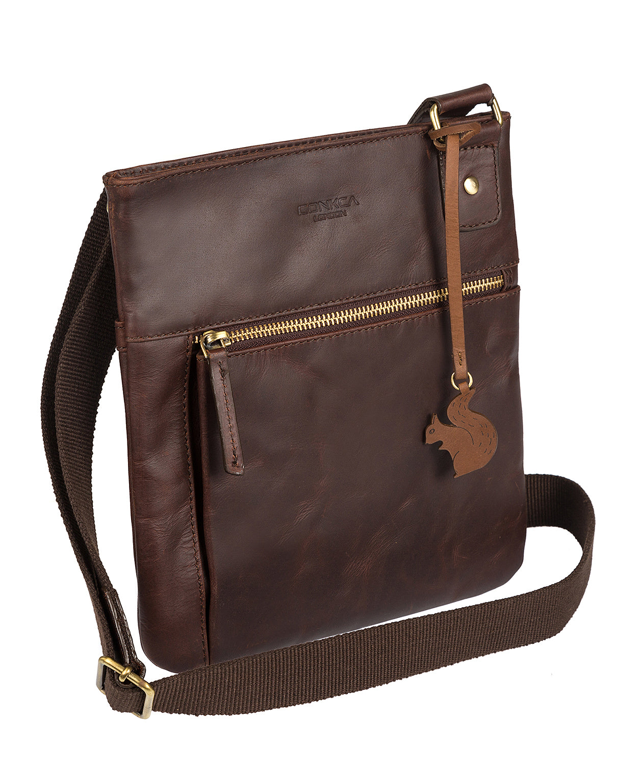 'Abbie' Vintage Brown Handcrafted Leather Bag