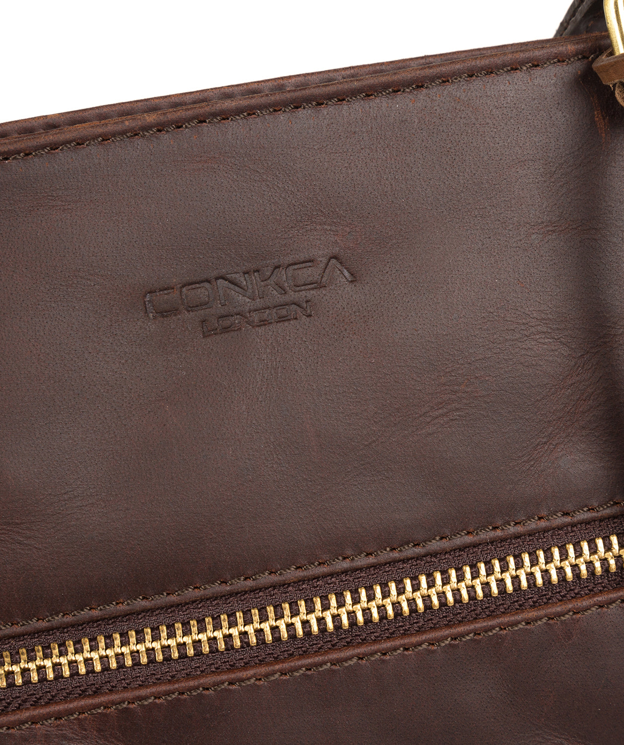 'Abbie' Vintage Brown Handcrafted Leather Bag