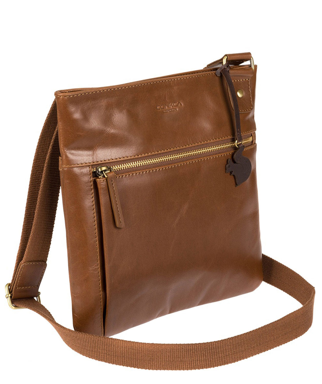 'Eden' Vintage Chestnut Handcrafted Leather Bag