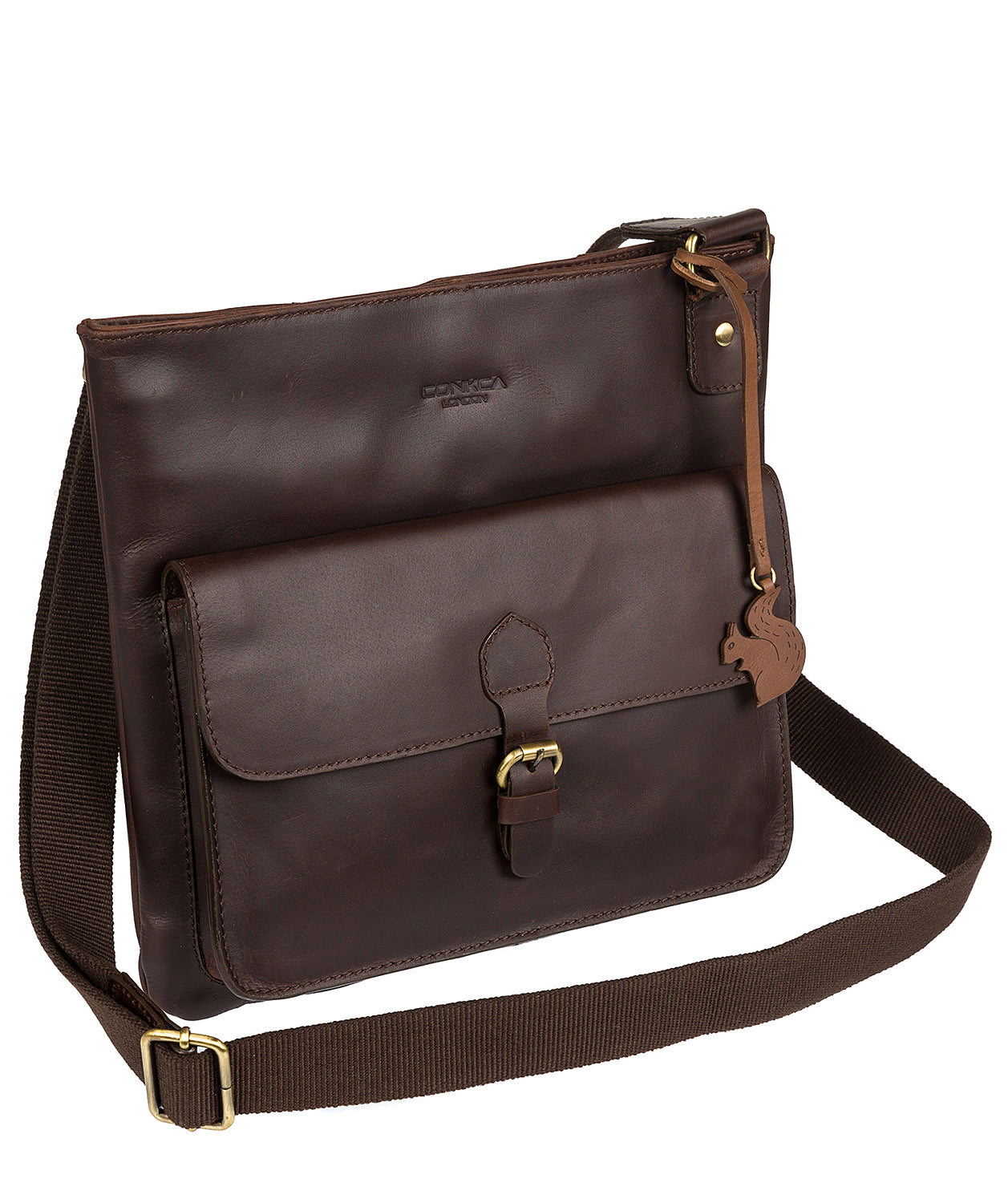 'Sudbury' Vintage Brown Handcrafted Leather Bag