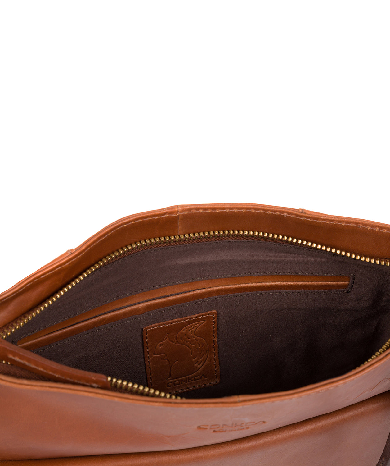 'Sudbury' Whiskey Handcrafted Leather Bag