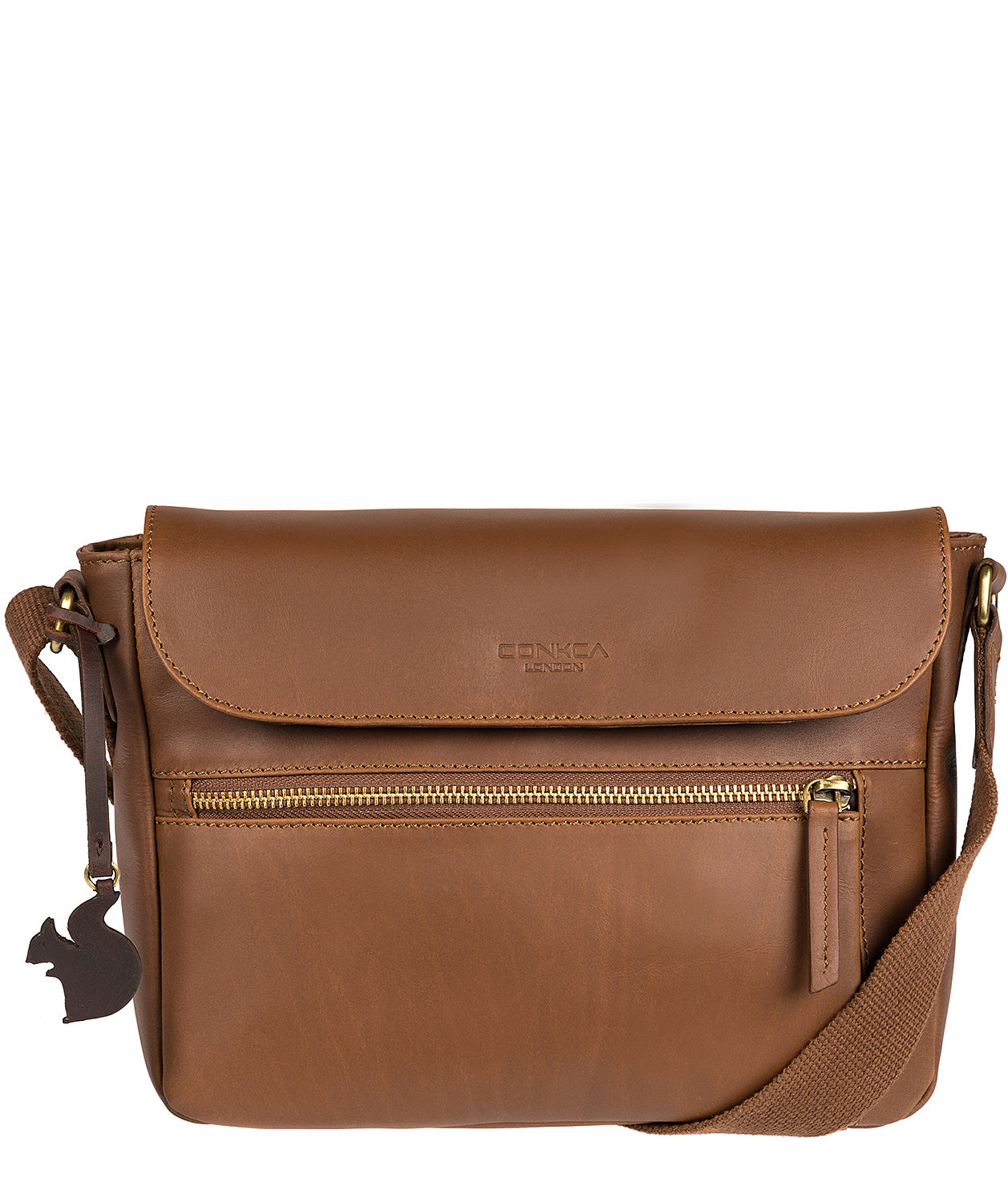 'Kite' Vintage Chestnut Handcrafted Leather Bag