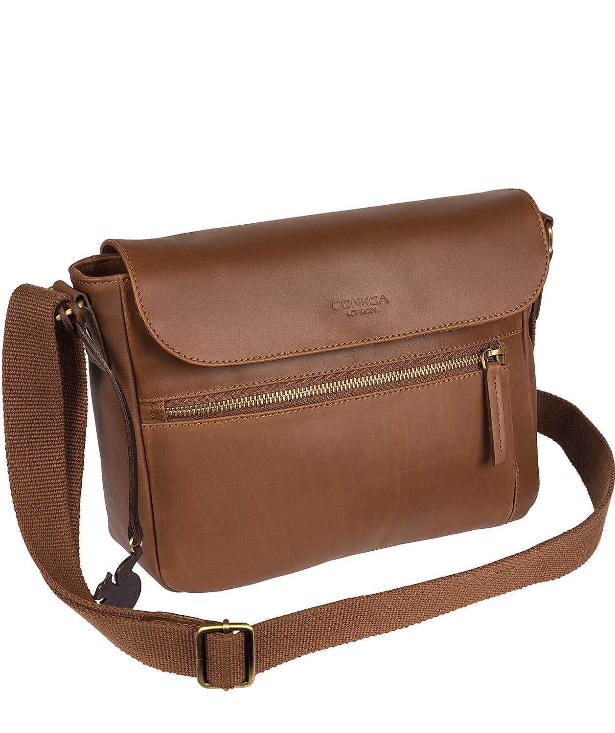 'Kite' Vintage Chestnut Handcrafted Leather Bag