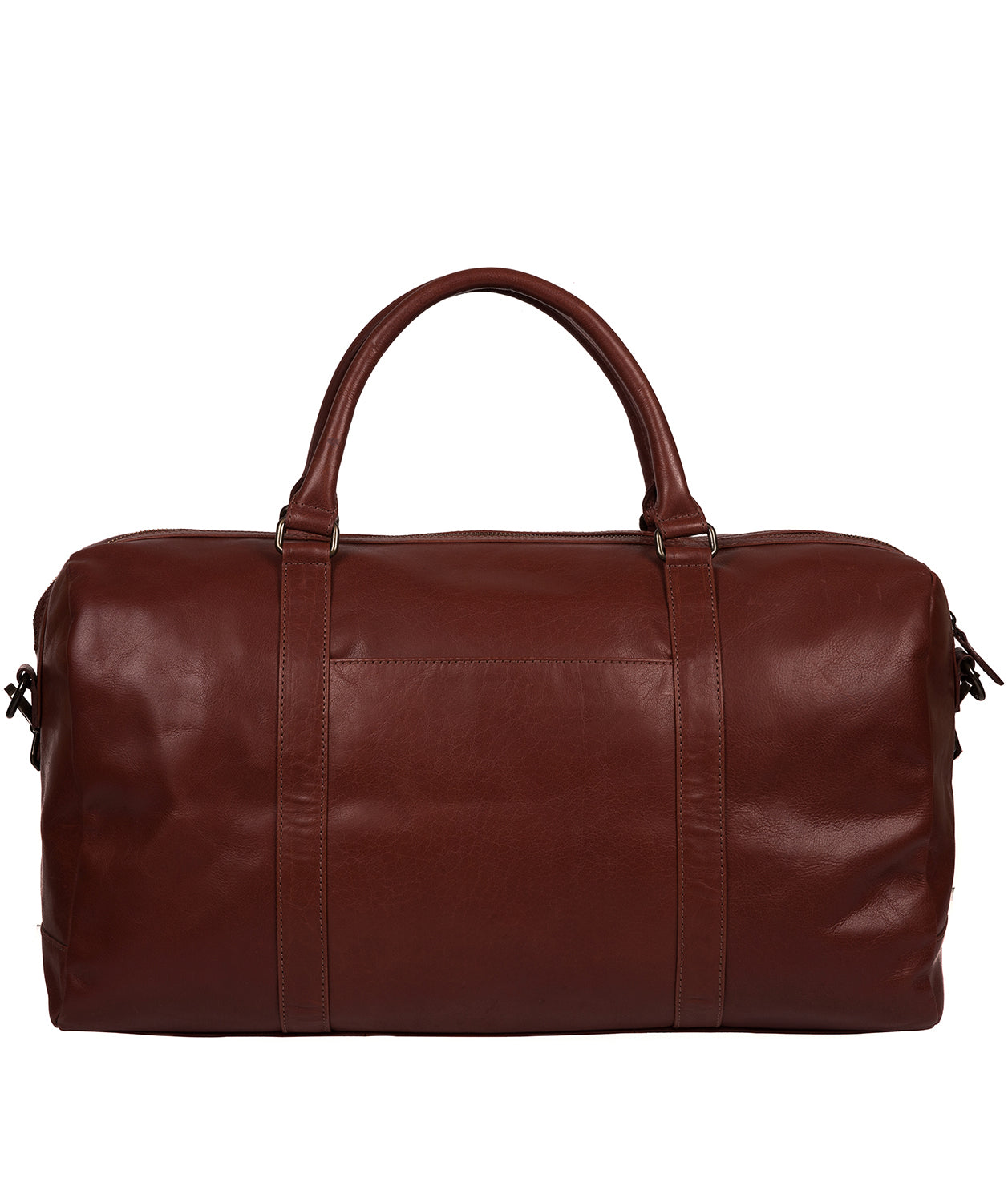 'Orton' Conker Brown Leather Holdall