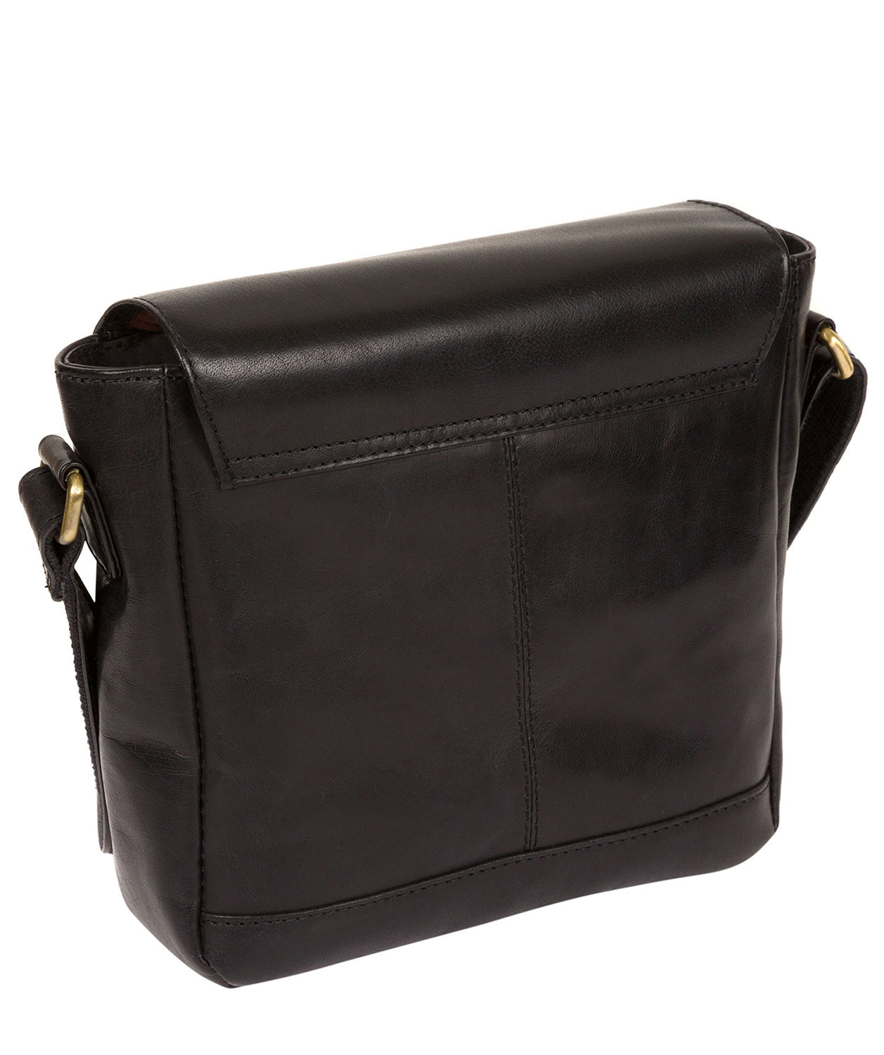 'Mojito' Black Leather Cross Body Bag image 5