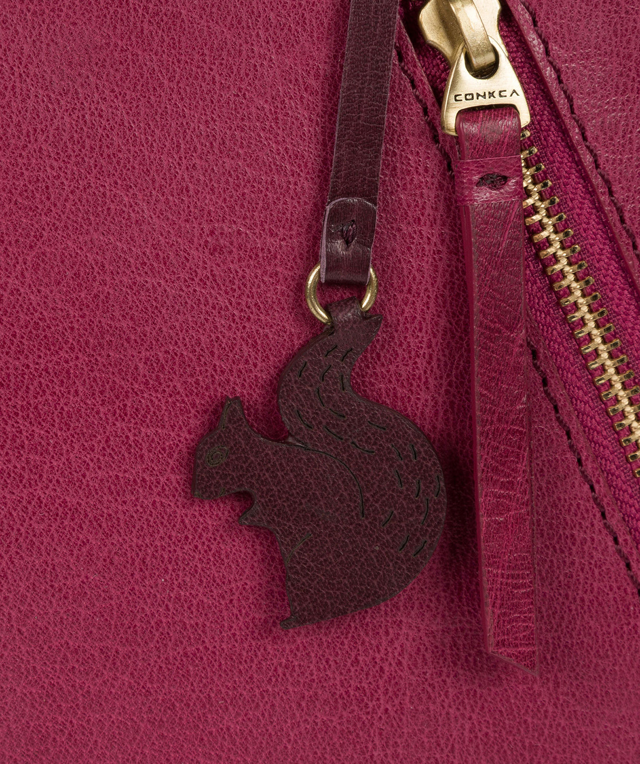 'Zoe' Orchid Leather Backpack image 7