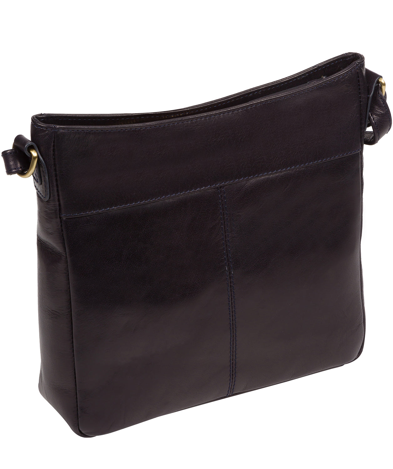 'Bon' Navy Leather Cross Body Bag
