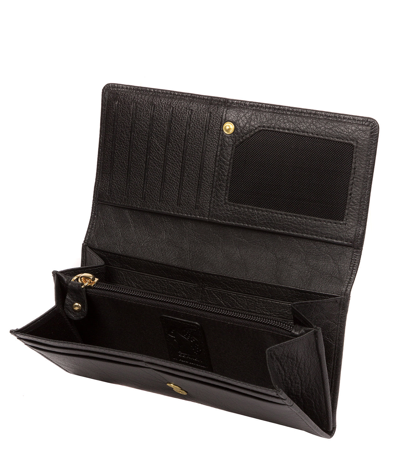 'Arabella' Black Leather RFID Purse image 3