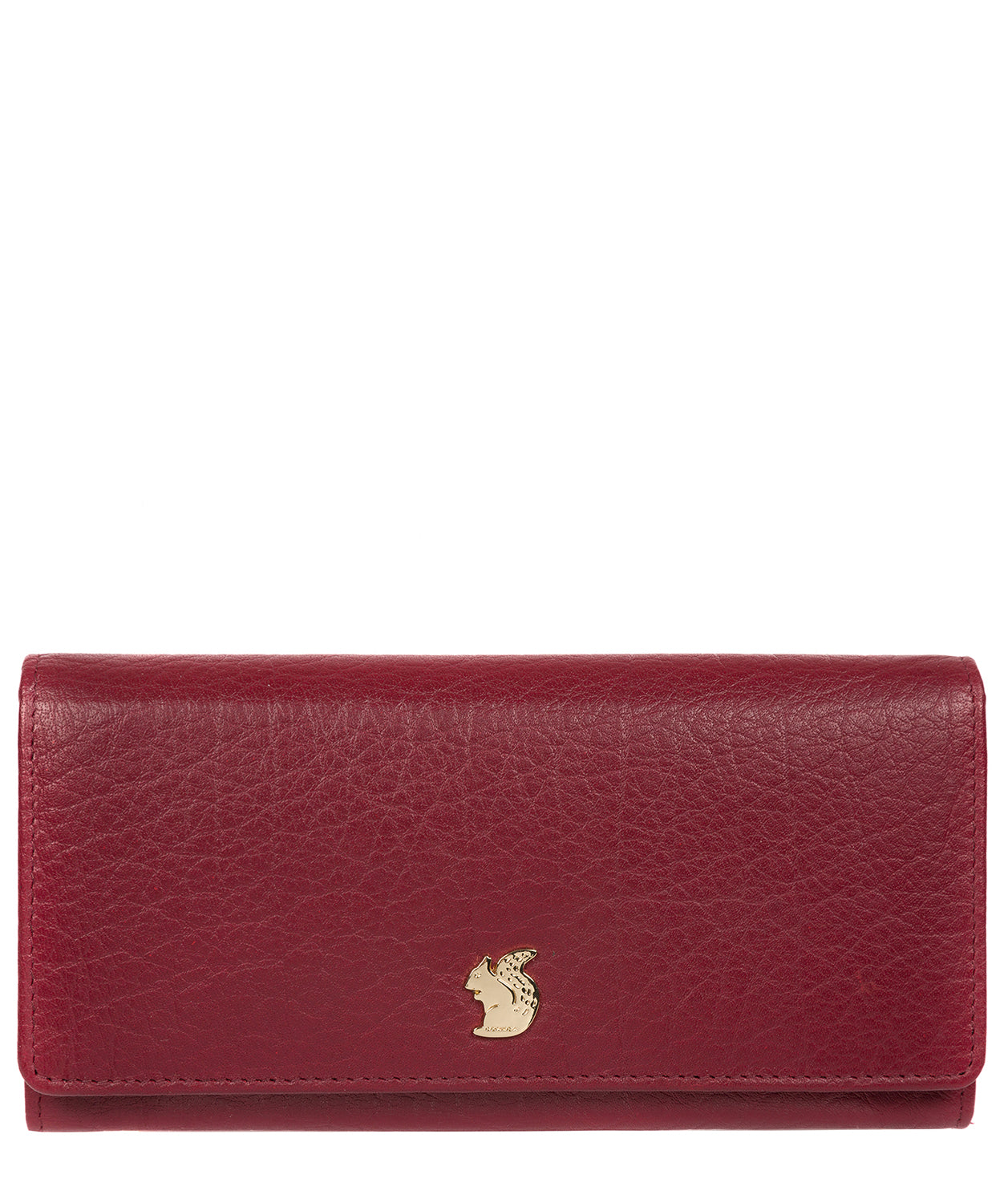 'Arabella' Deep Red Leather RFID Purse image 1