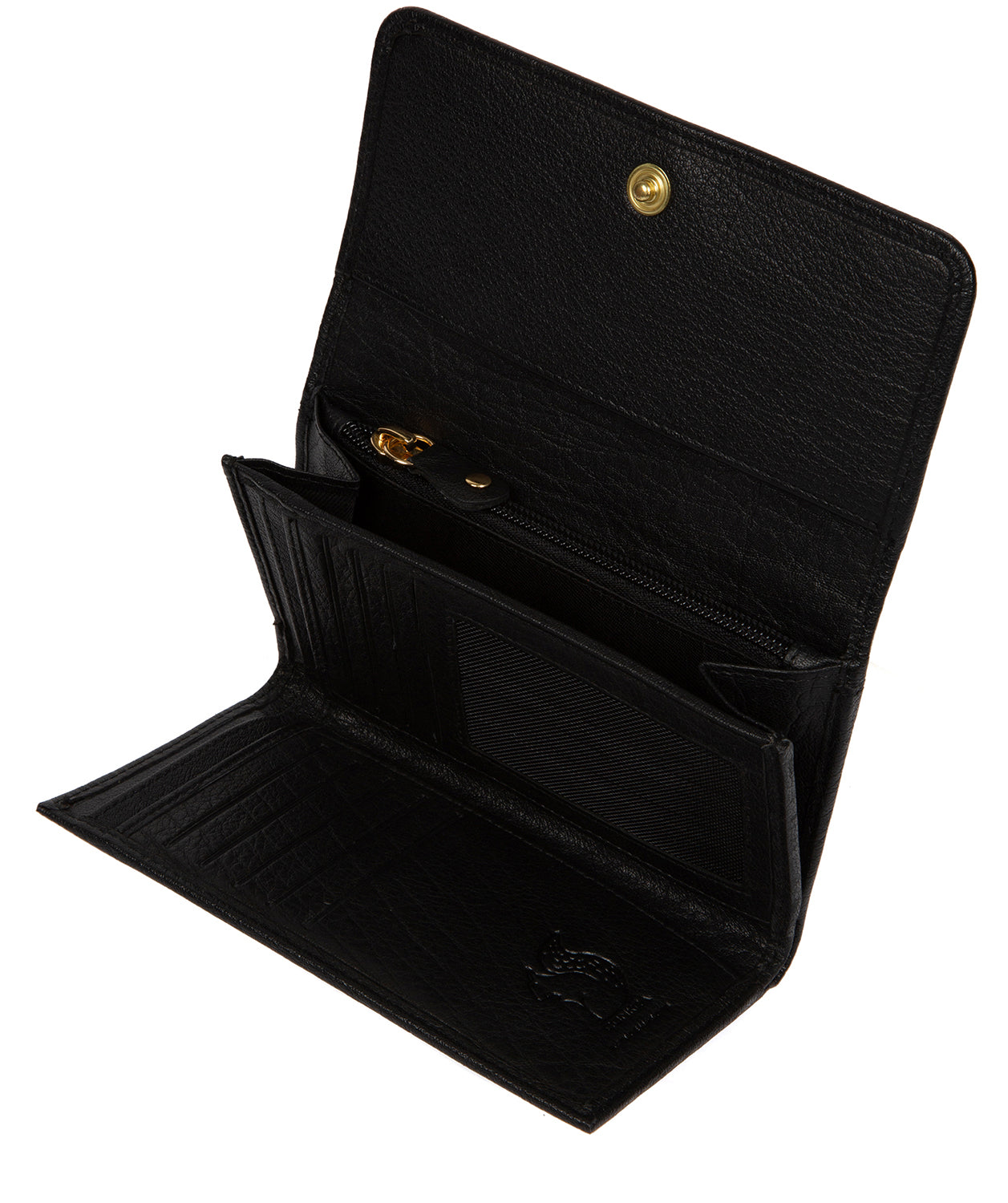 'Colleen' Black Leather RFID Purse