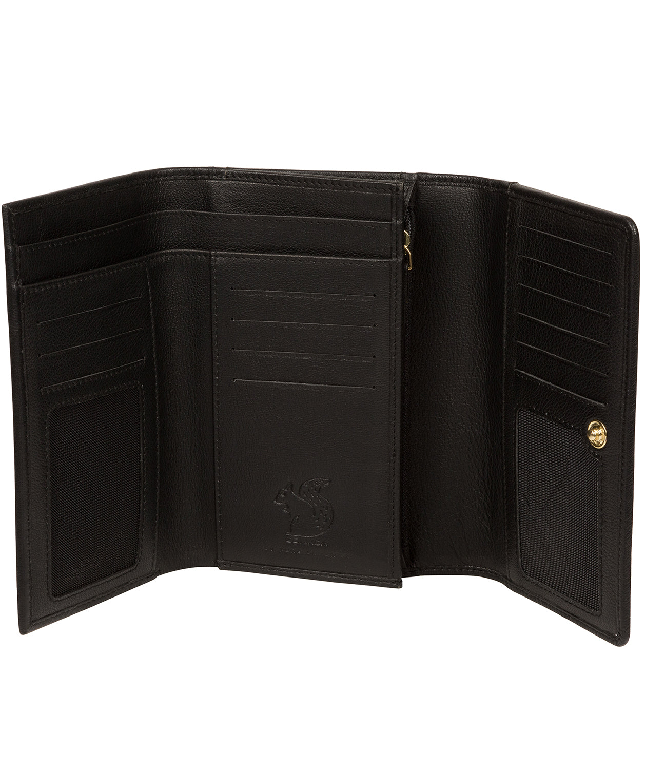 'Carey' Black Leather Purse image 5