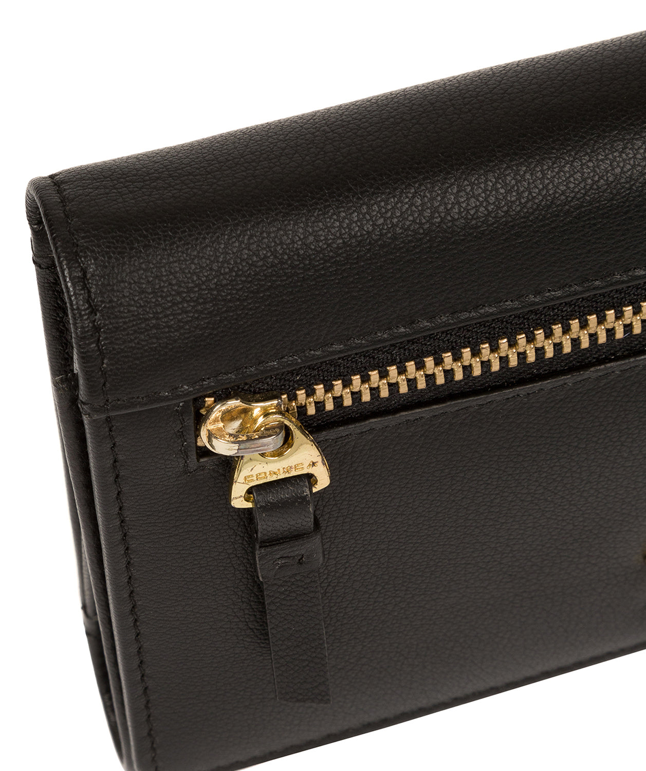 'Carey' Black Leather Purse image 7
