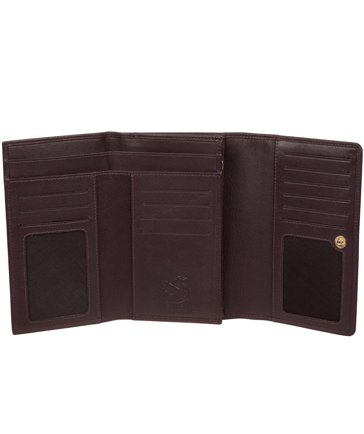 'Carey' Plum Leather Purse image 4