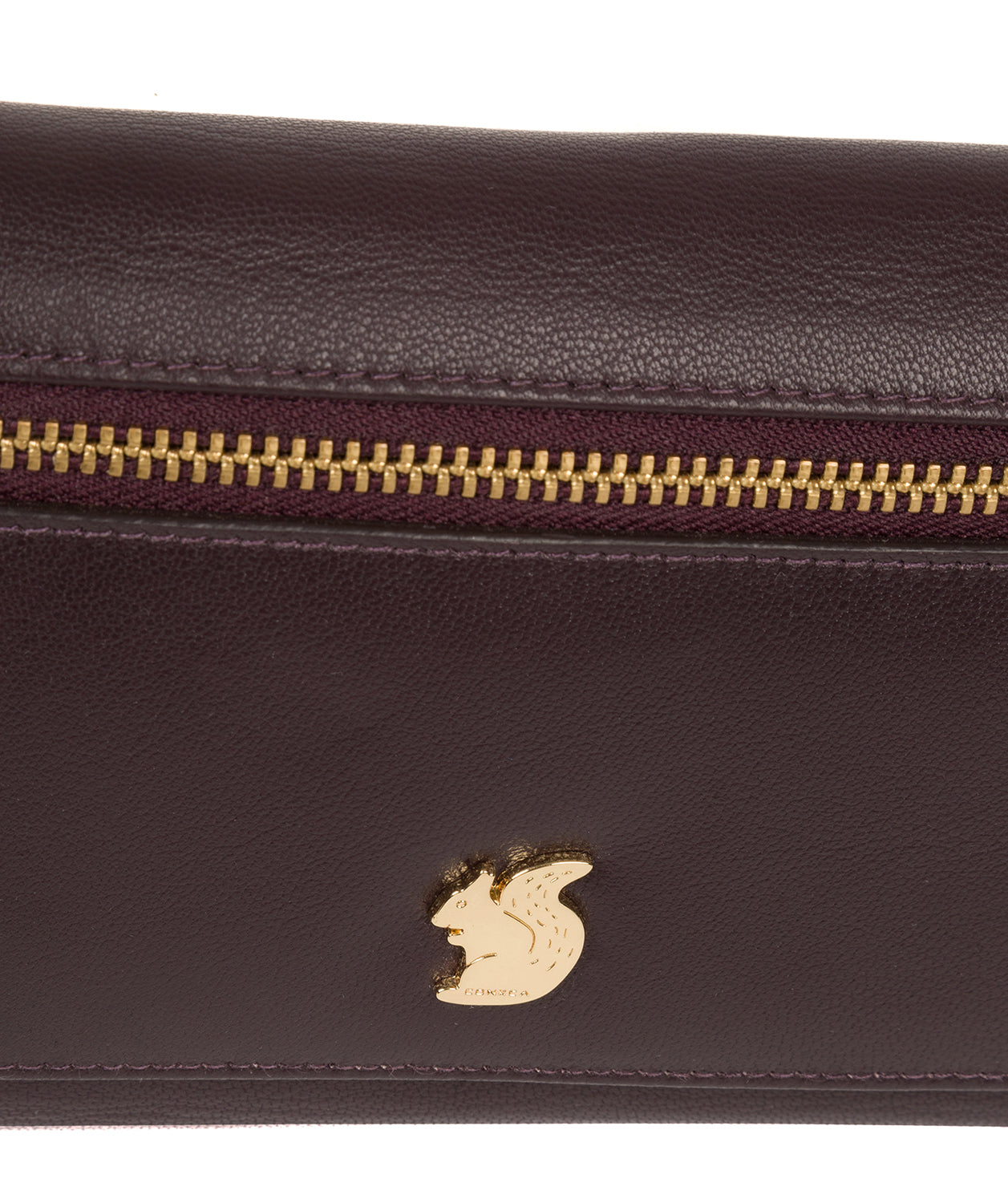 'Carey' Plum Leather Purse image 7