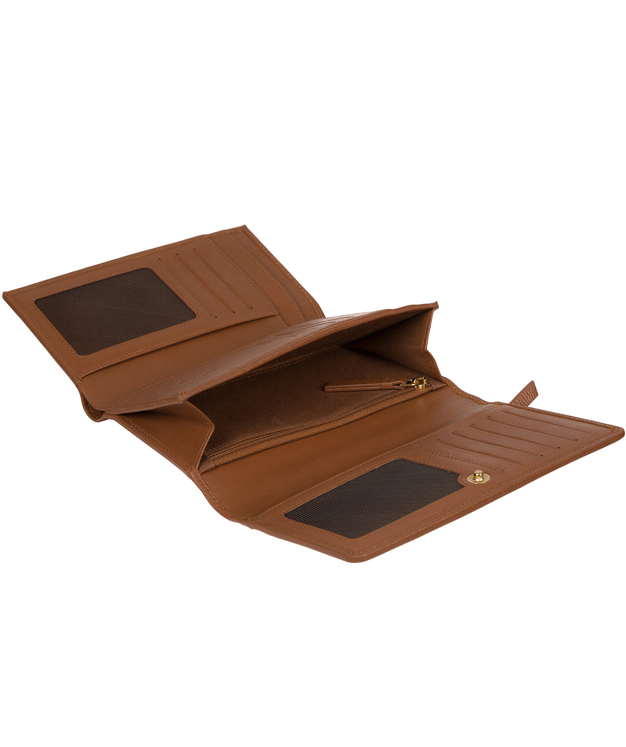 'Carey' Tan Leather Purse image 4