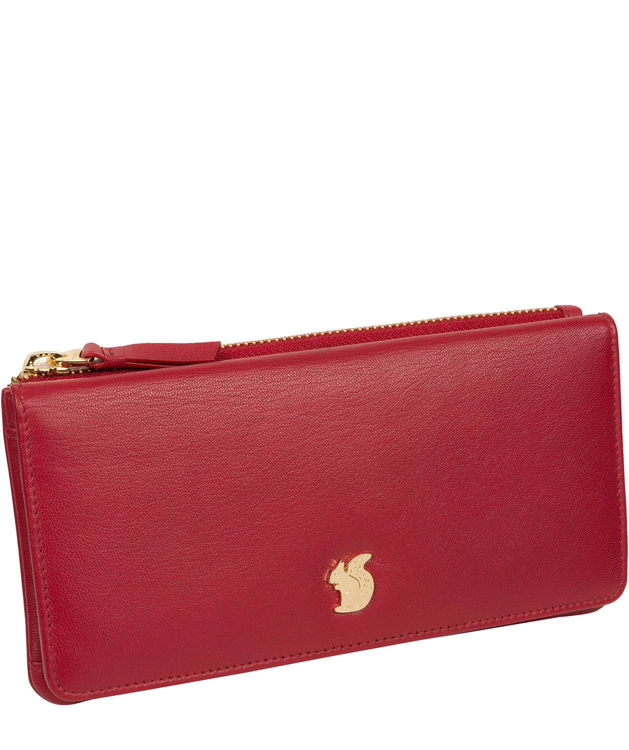 'Mavor' Red Leather Purse image 3
