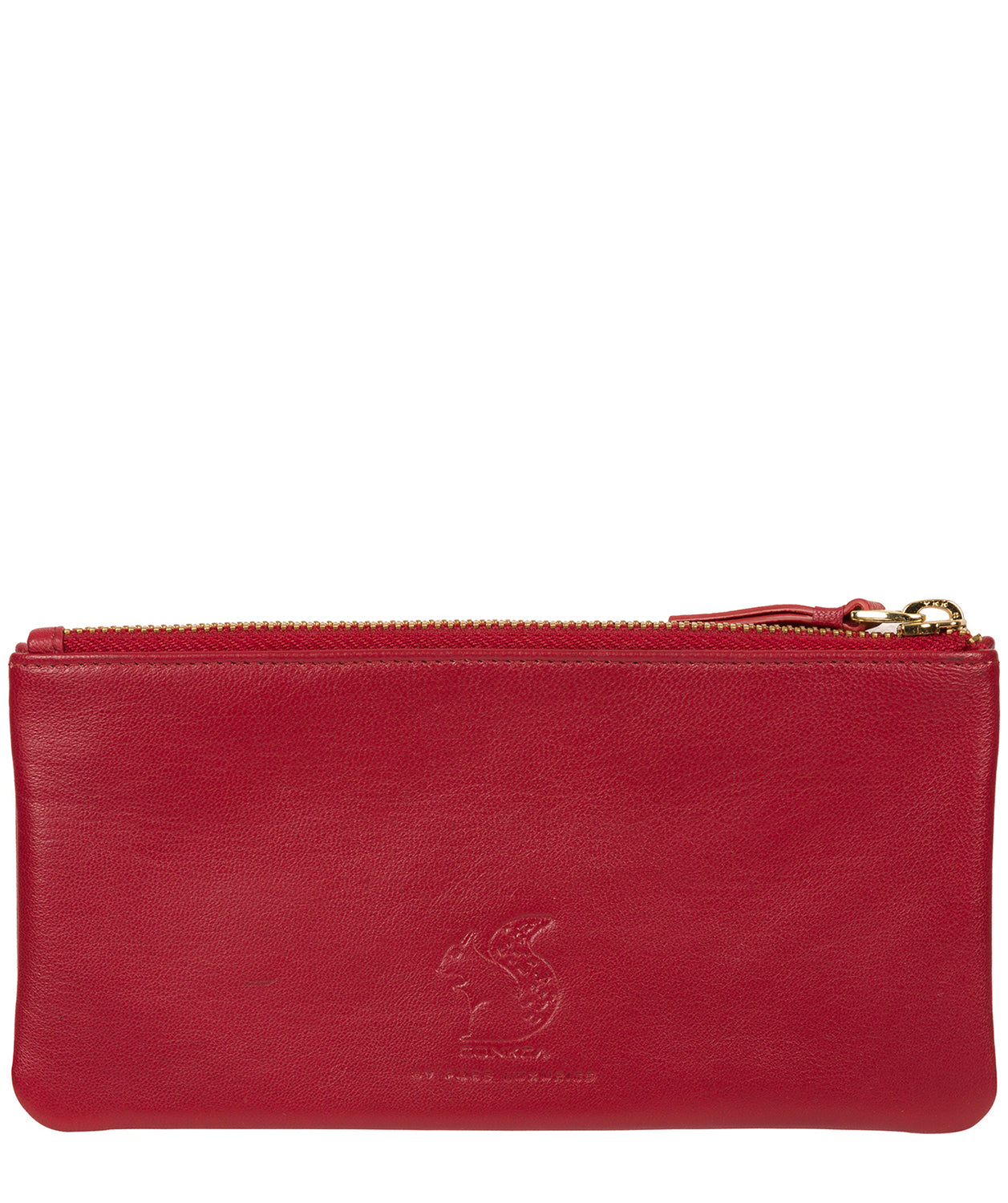'Mavor' Red Leather Purse image 6