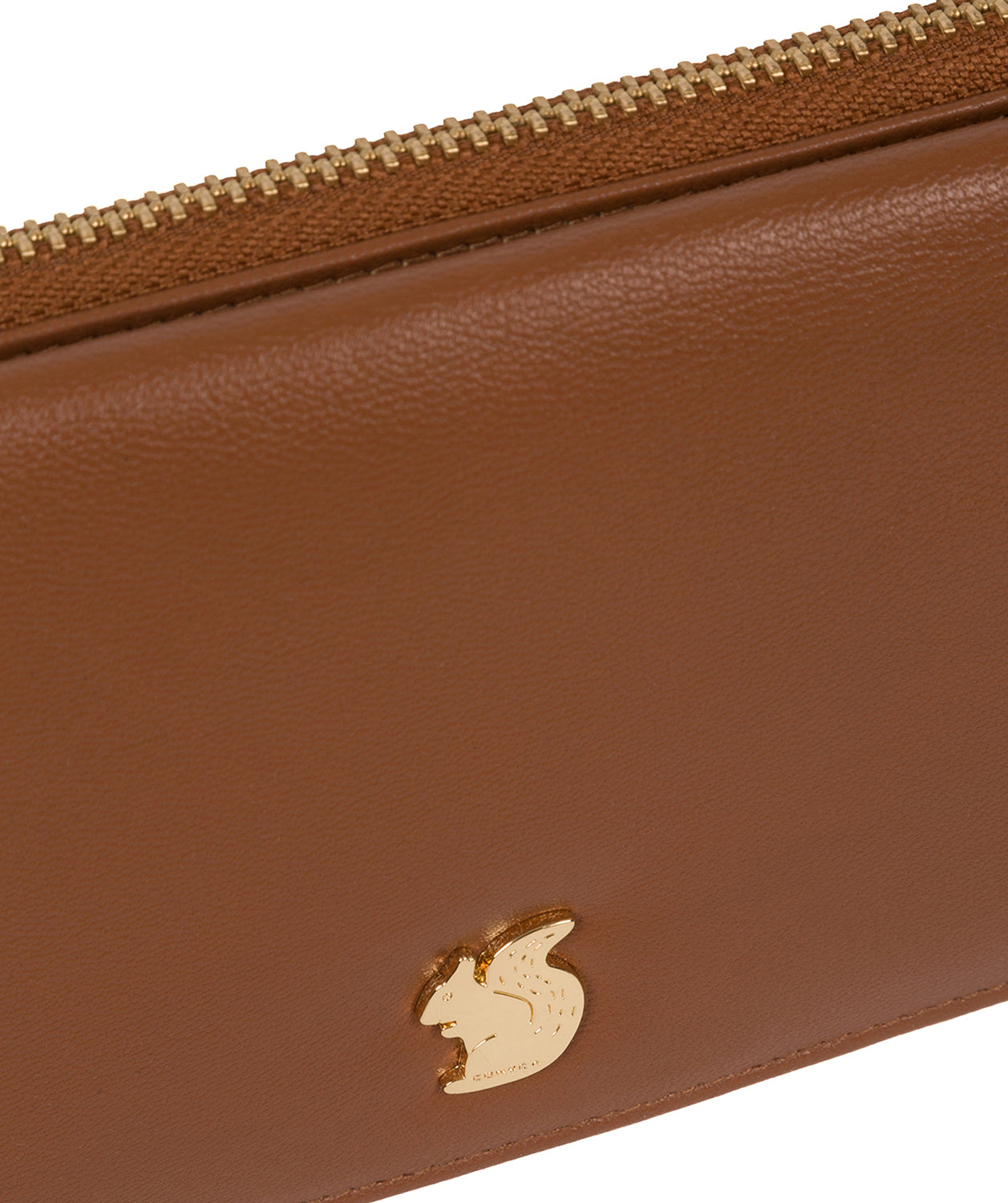 'Mavor' Tan Leather Purse image 7