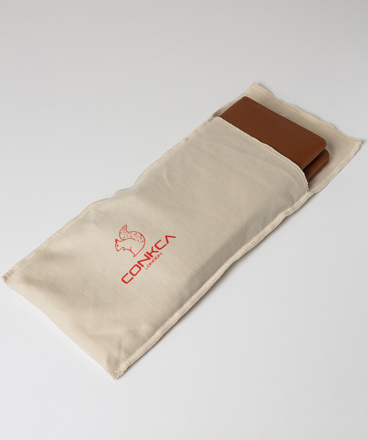 'Mavor' Tan Leather Purse image 8