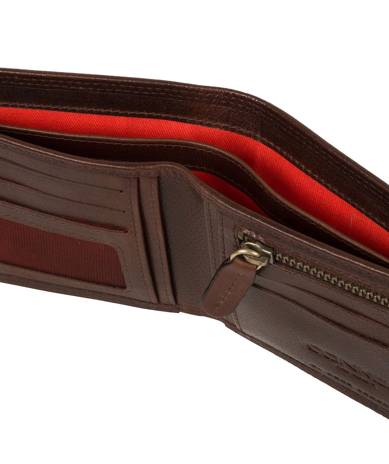 'Stewart' Brown Leather Wallet image 5
