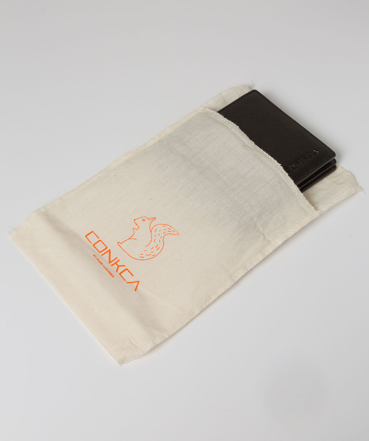 'Elba' Brown Leather Wallet