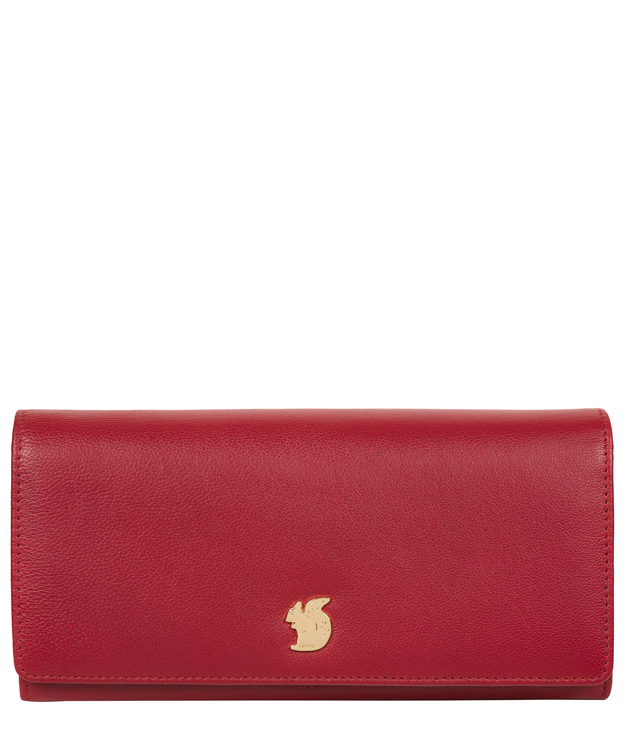 'Smith' Red Leather Purse Pure Luxuries London