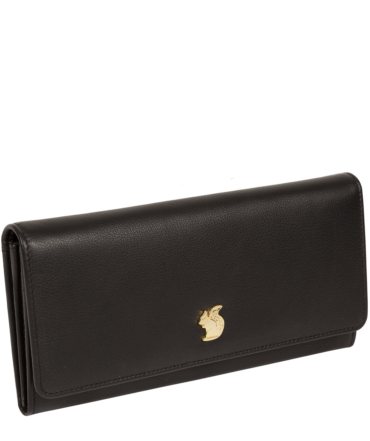 'Weisz' Black Leather Purse image 5