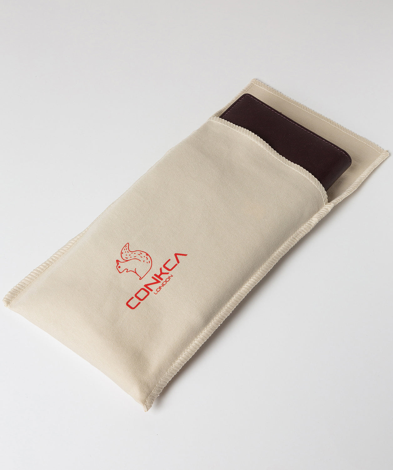 'Kaif' Plum Leather Purse image 7