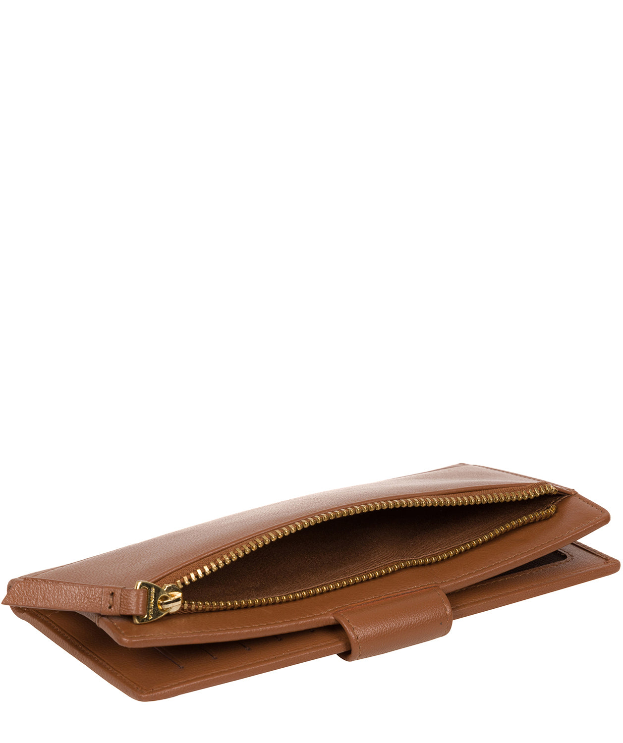 'Kaif' Tan Leather Purse image 5