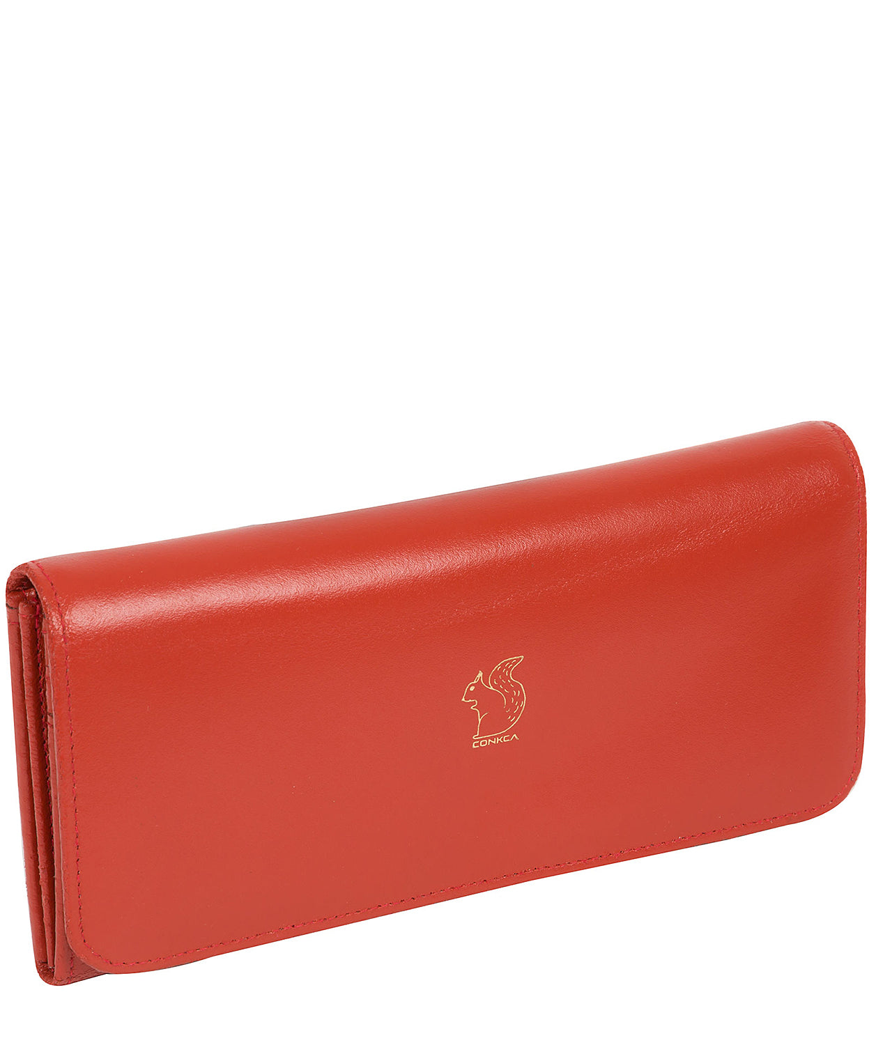 'Jorja' Ginger Leather Purse
