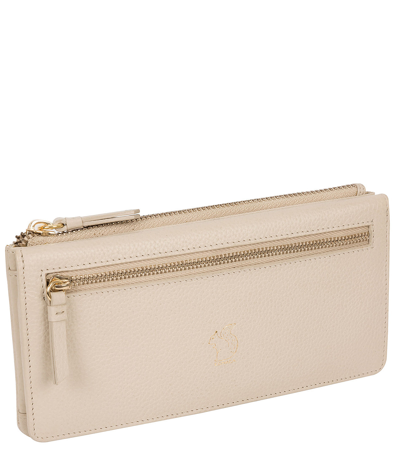 'Daya' Fawn Leather Purse