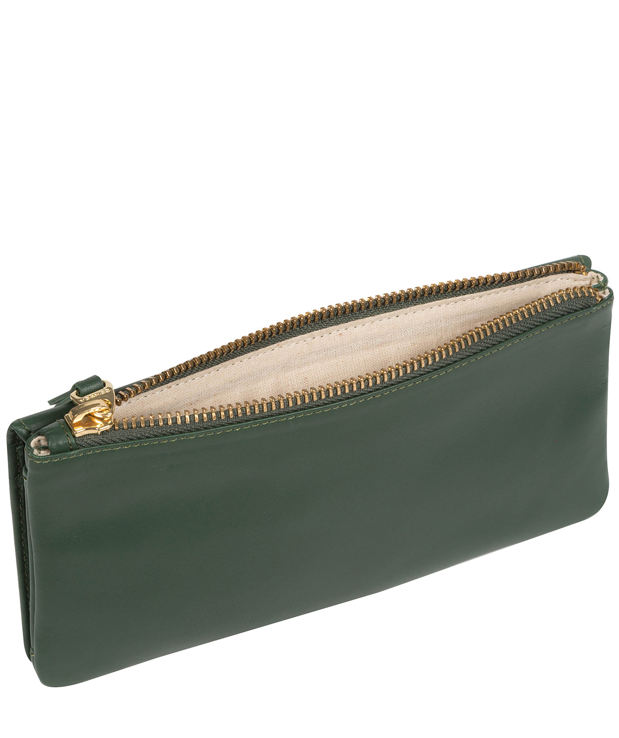 'Buttercup' Evergreen Leather Bi-Fold Purse
