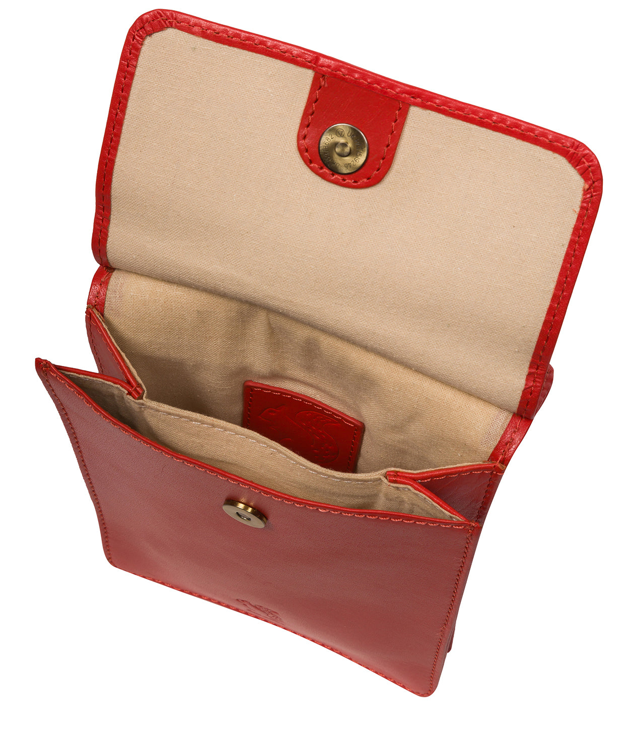 'Milly' Orangeade Leather Cross Body Phone Bag