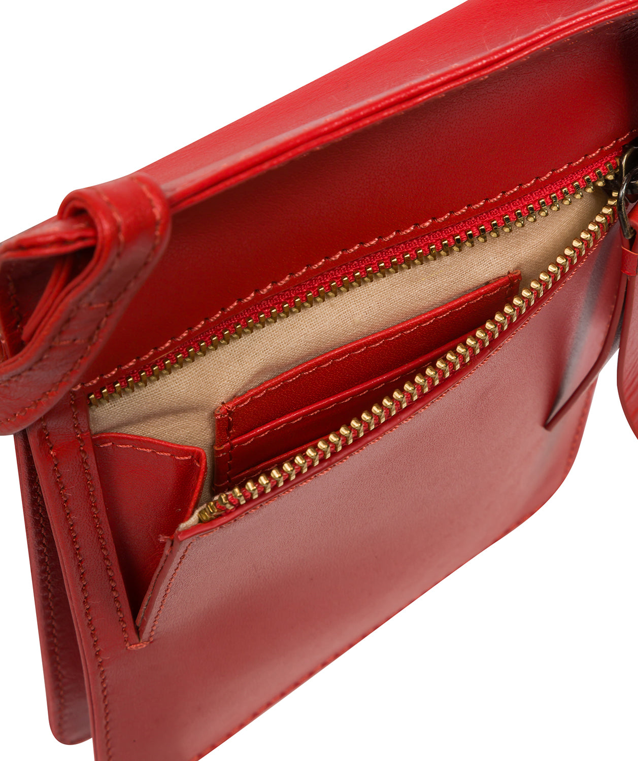 'Milly' Orangeade Leather Cross Body Phone Bag