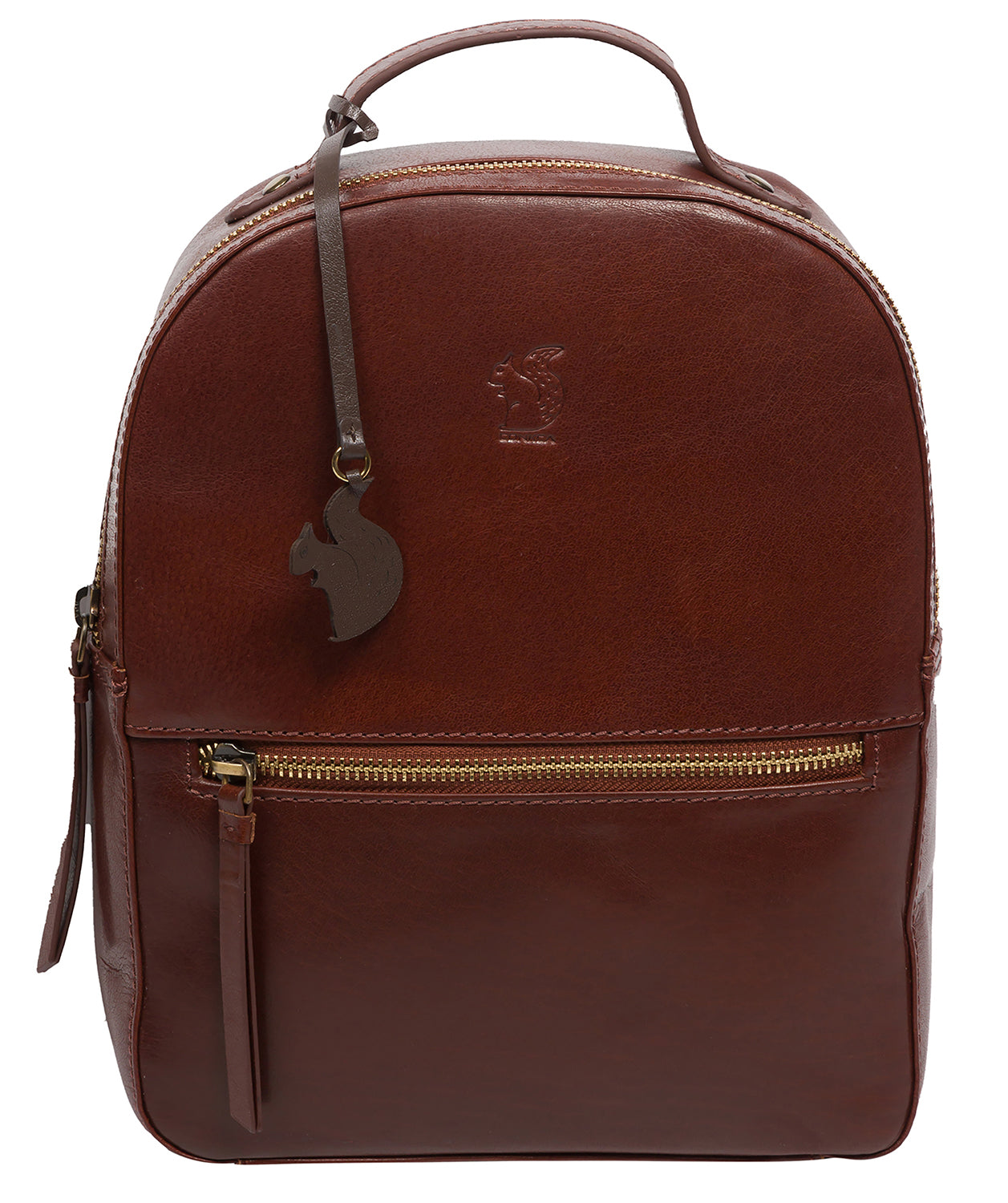 'Dream' Conker Brown Leather Backpack