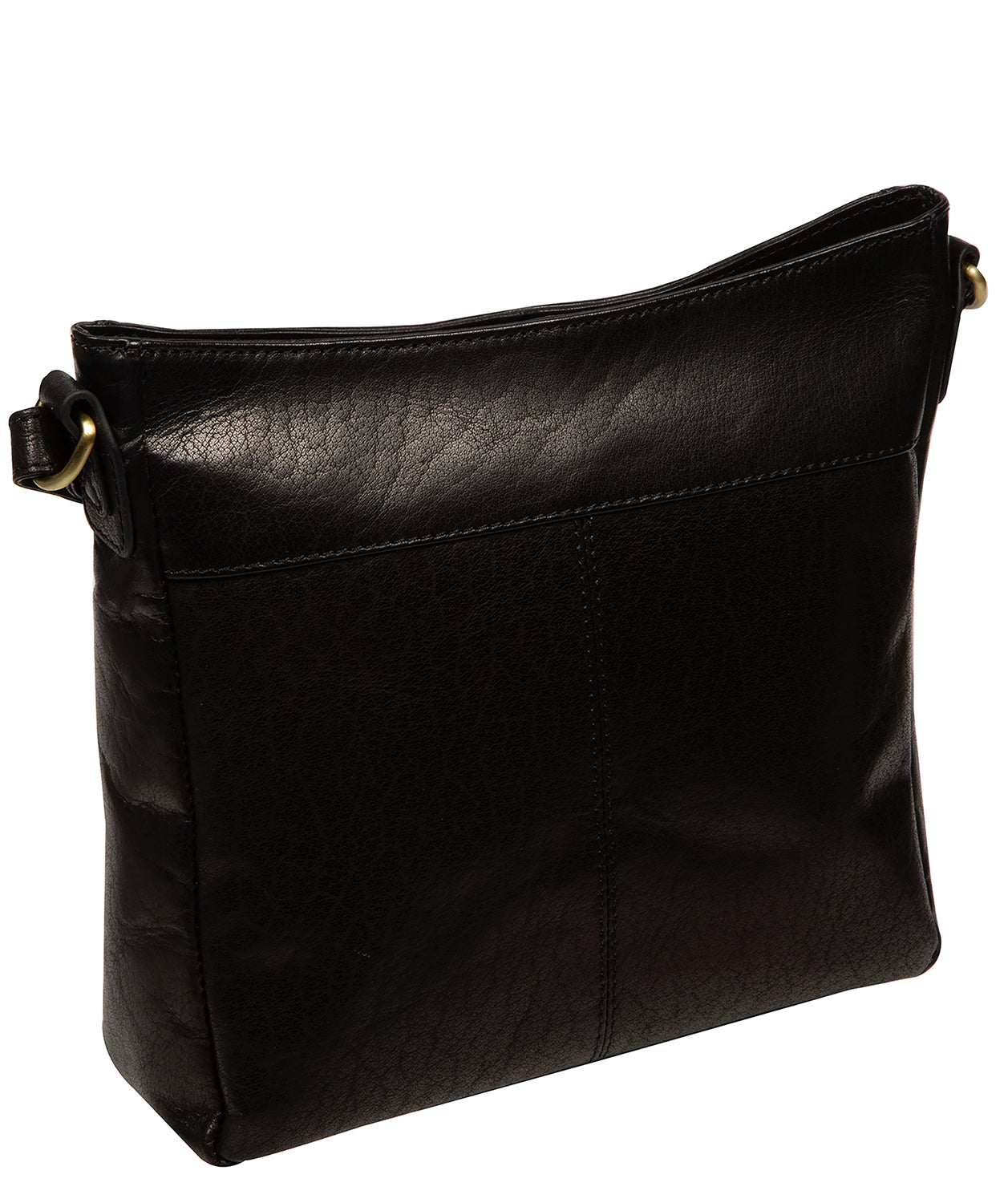 'Malin' Black Leather Cross Body Bag