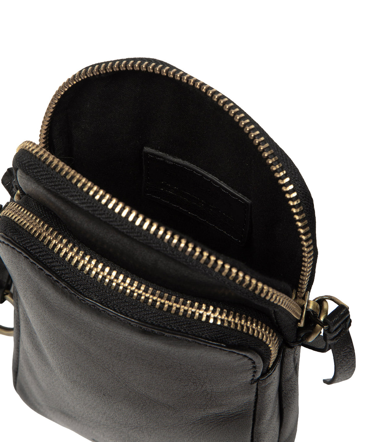 Rear slip pocket and detachable shoulder strap