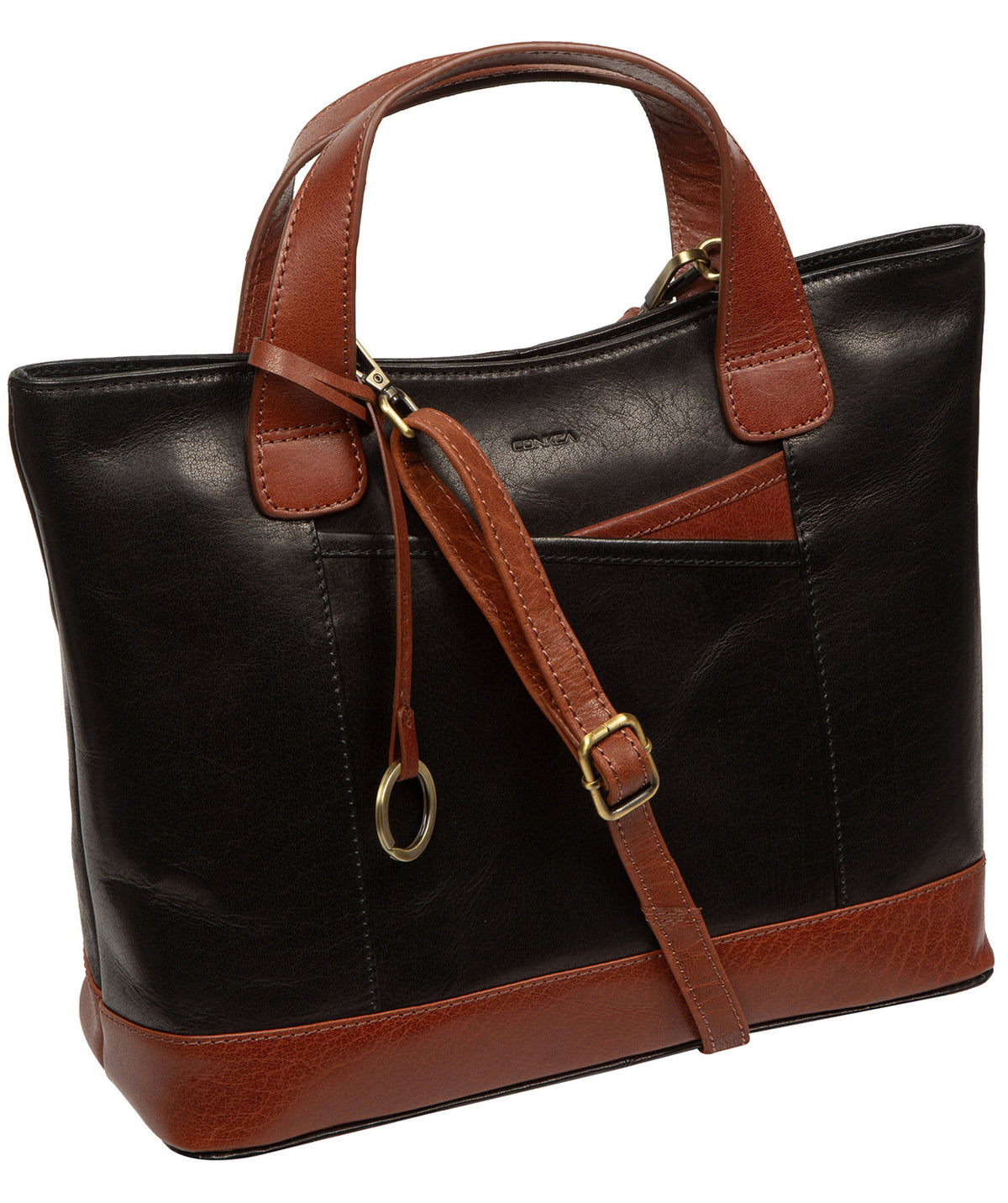rear slip pocket and embossed Conkca logo