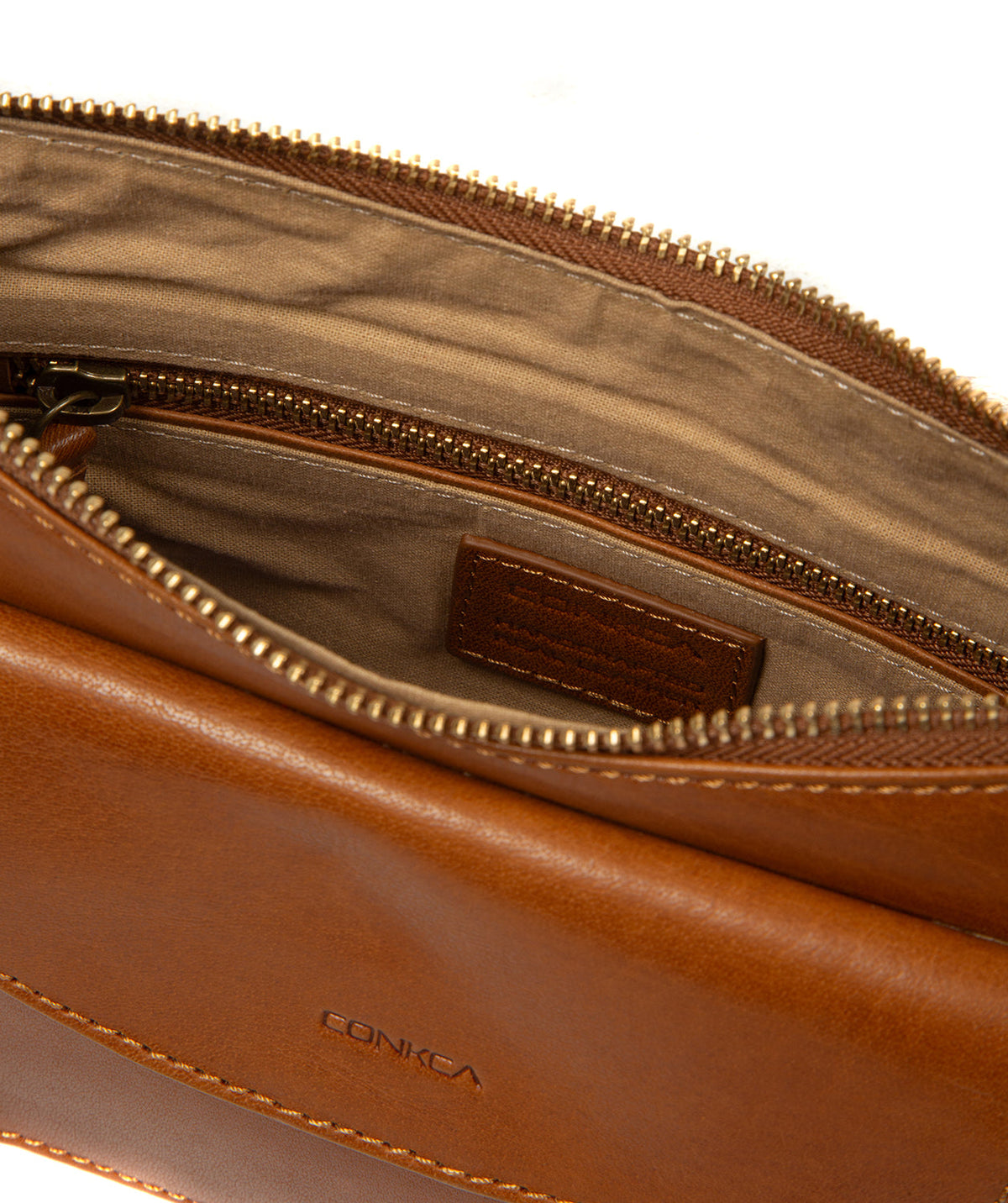 Rear slip pocket and adjustable detachable shoulder strap