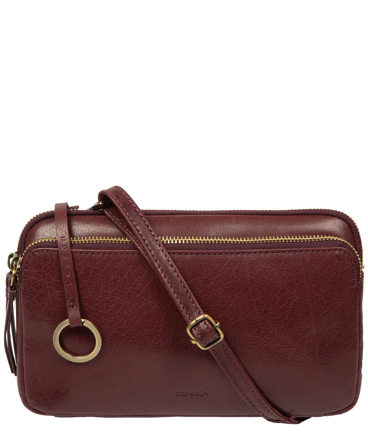 Birdy bag side profile with adjustable shoulder strap