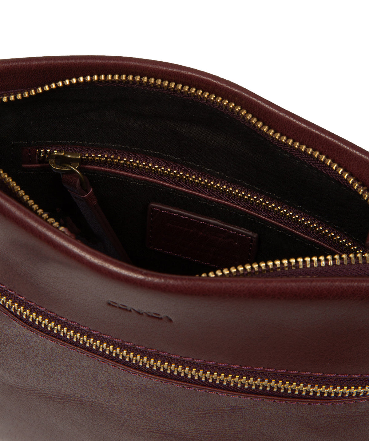 Rear slip pocket exterior detail